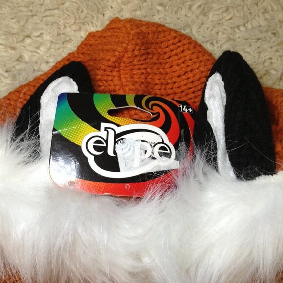NWT Elope Fox Hat, Long to cover ears, Animal Anime', Cosplay, Skiing, OS, Cute - Picture 4 of 8